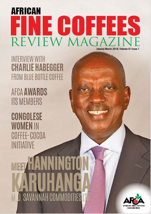 AFRICAN FINE COFFEES REVIEW MAGAZINE JAN-MAR 2018